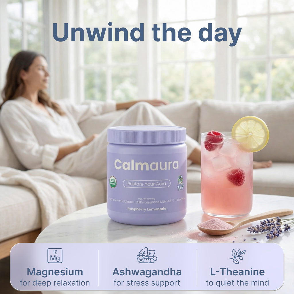 Calmaura Organic Drink Mix with Celtic Sea Salt®