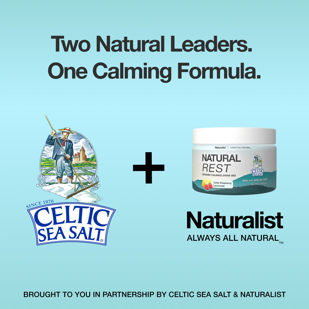 Organic Natural Calm & Sleep Drink Mix with Celtic Sea Salt®