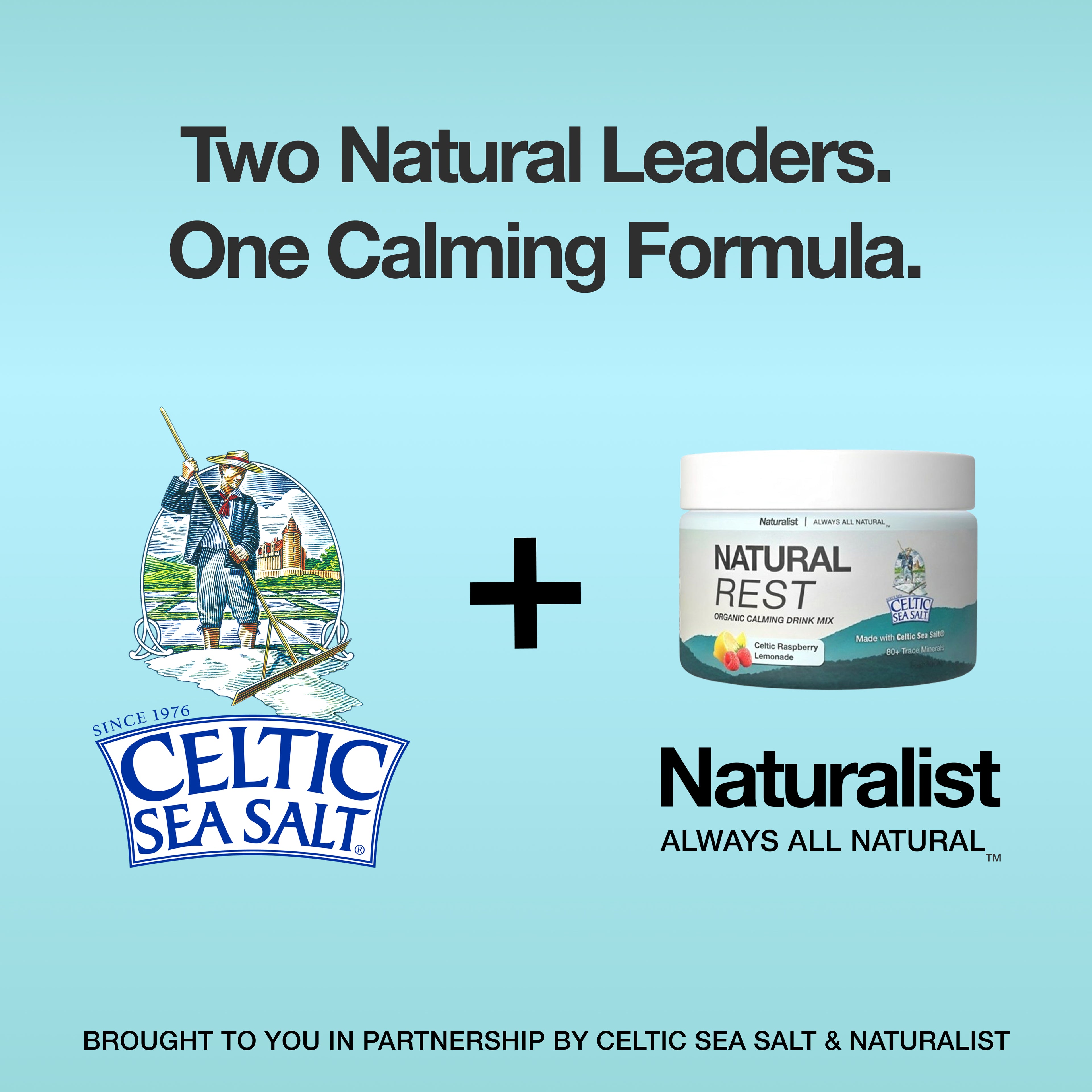 Organic Natural Calm & Sleep Drink Mix with Celtic Sea Salt®