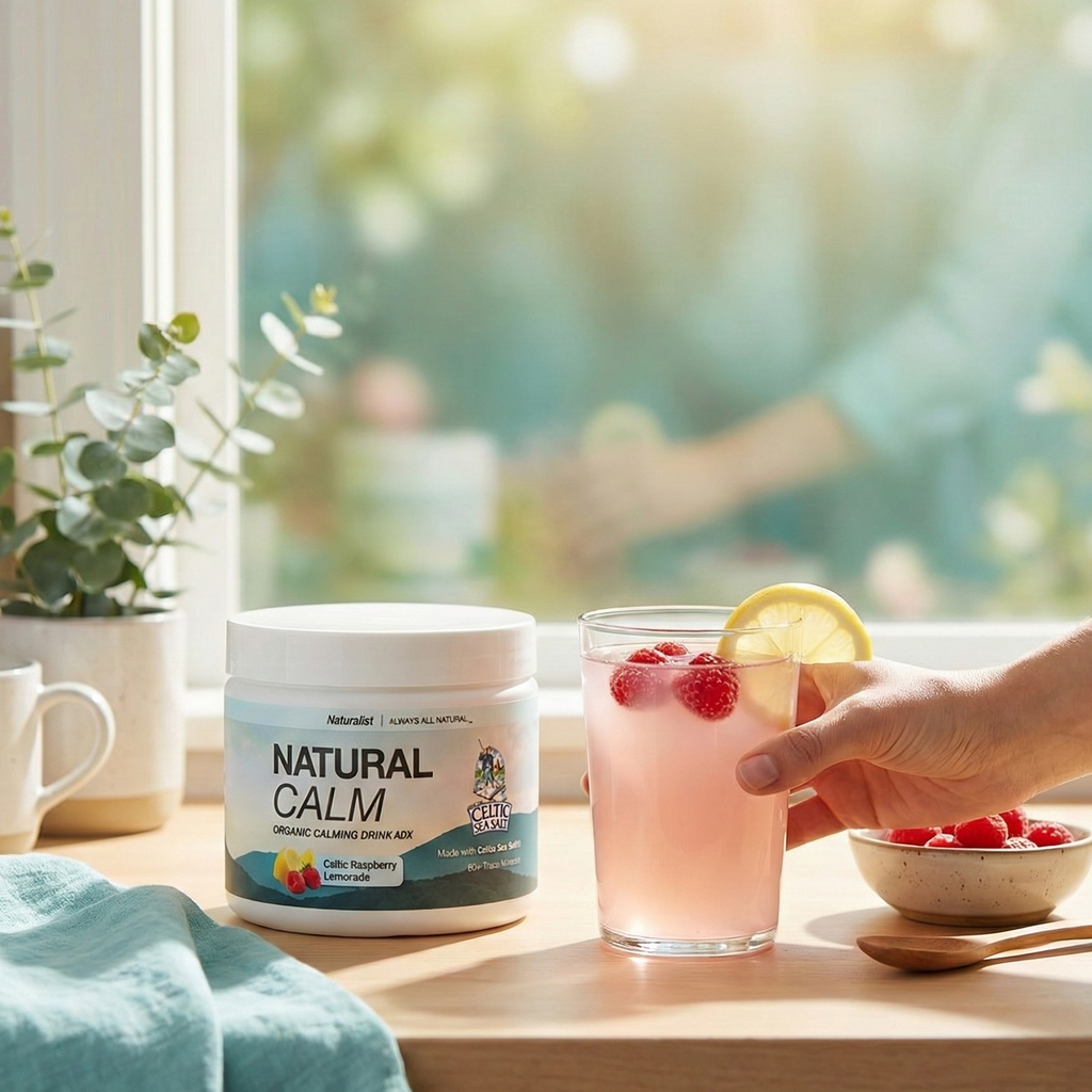 Organic Natural Calm Drink Mix with Celtic Sea Salt®