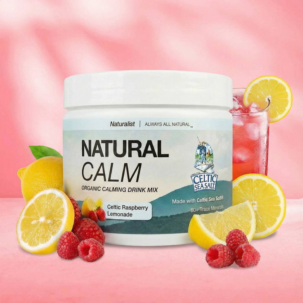 Organic Natural Calm & Sleep Drink Mix with Celtic Sea Salt®